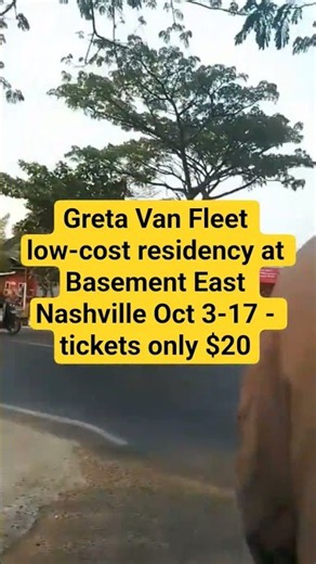 Greta Van Fleet low-cost residency at Basement East Nashville Oct 3-17 - tickets only $20