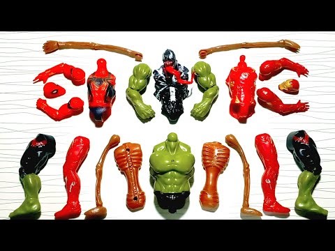 AVENGERS MARVEL'S HULK SMASH vs VENOM ALIEN vs SPAIDERMAN vs SIRENHEAD vs IRONMAN