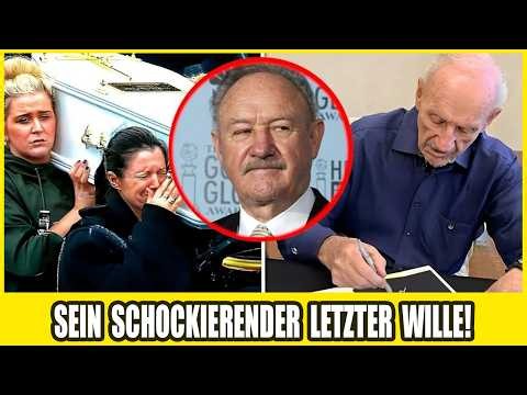 Gene Hackman Hinterlässt Ein Vermögen, Das Seine Familie Zum Weinen Bringt!