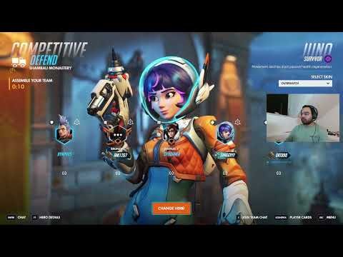 Juno Support Placements WIN | Overwatch 2 Season 5 Ranked Gameplay