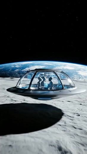On the Moon’s surface, three aliens sit inside a futuristic UFO, calmly talking while Earth glows in the background. #AlienUFO #MoonMission #RealisticSciFi #AlienConversation #UFOInterior #CinematicAI #SpaceRealism #AIStudioVideo #MoonSurface #FuturisticFilm | Touropia