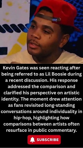 Kevin Gates Responds After Being Referred to as Lil Boosie