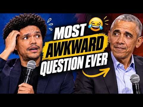 Trevor Noah Accidentally Asked Obama the Most Awkward Question Ever 😂 | Stand-up Comedy 🔥