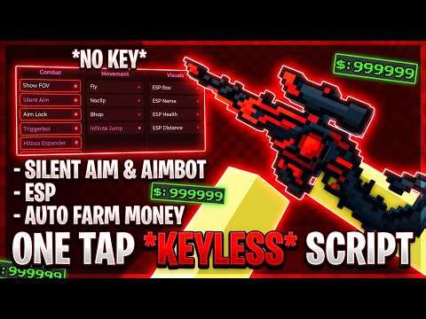 🎯One Tap Script – *NO KEY* Silent Aim, Aimbot, ESP, Auto Farm, Money Farm, Fly, Triggerbot (KEYLESS)