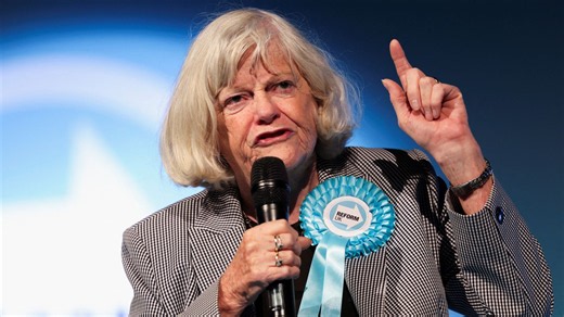 'Brave and unusual' former Tory MP Ann Widdecombe dies