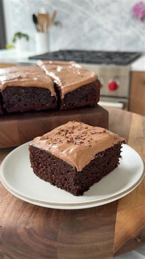 Melt-in-your-mouth chocolate snack cake✨