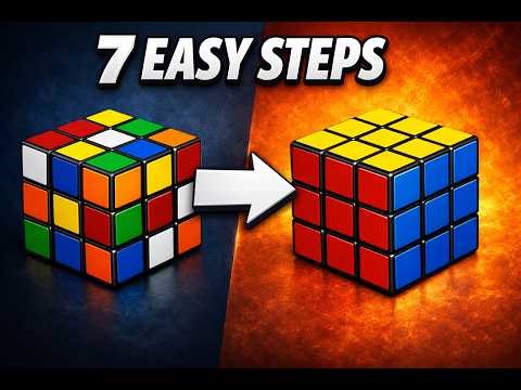 Anyone Can Solve a Rubik's Cube in 13 Minutes (Full Beginner Guide)