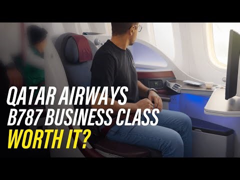 I Paid $3,704 for Qatar Airways Boeing 787-8 Business Class Full Review