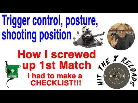 Screwed up, Trigger control, and shooting position