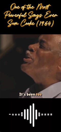 One of the Most Powerful Songs Ever – Sam Cooke (1964) #funkymusic