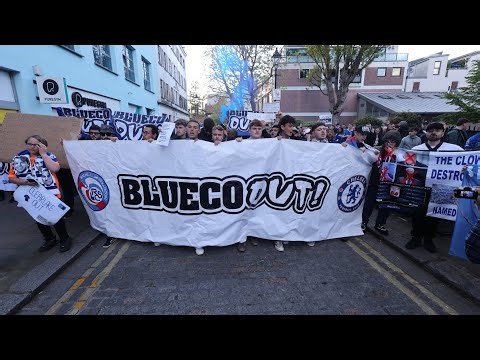 Chelsea Fans Protest BlueCo Owners 🚨 “Owners Out” Chants at Stamford Bridge