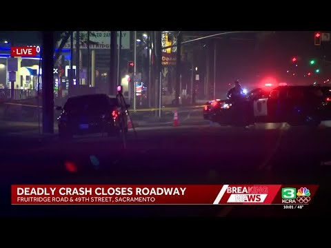 Pedestrian killed after hit by a vehicle in south Sacramento