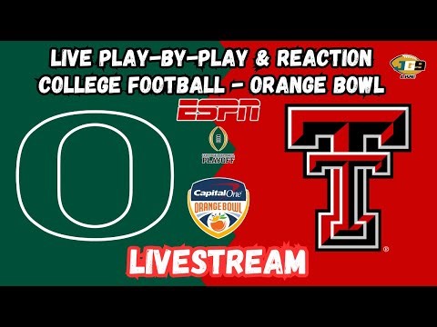 Oregon vs. Texas Tech | Orange Bowl | College Football Playoff | ESPN LIVESTREAM | LIVE Reaction