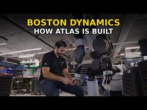 Inside the Boston Dynamics Factory: How the Atlas Robot Is Built
