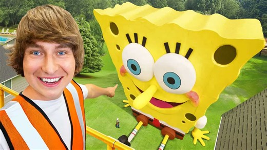 I built the world’s largest SpongeBob!