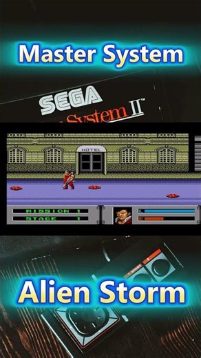 Alien Storm Master System #retrogaming #retrogameroom #retro #sega #gaming