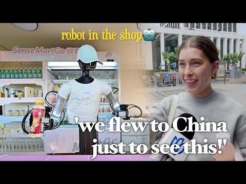 Futuristic, Capsule-shaped Convenience Shops Run by AI-Powered Humanoid Robots Pop up in Shanghai