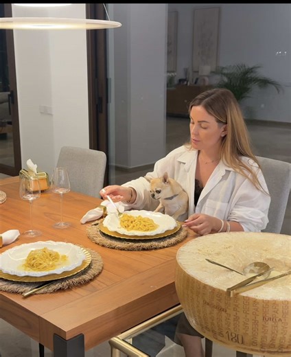 Homemade Pasta in Parmigiano Reggiano Wheel