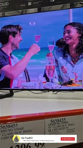 📺 SAMSUNG'S BEST OLED VALUE! The 55" S84F is at Costco!