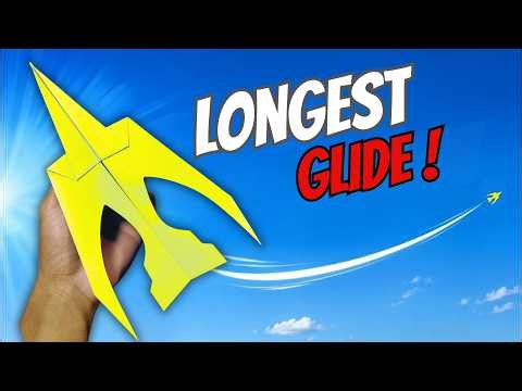 How to Make a Glider Paper Airplane