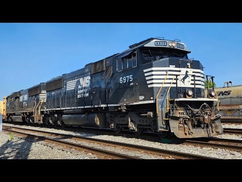 NS 6975 switching a local train at 32nd Street, Birmingham ( Apr 11 2026 )