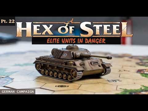 🎖️ Elite Units in Danger ☠︎ - Hex of Steel German Campaign Gameplay Pt.22
