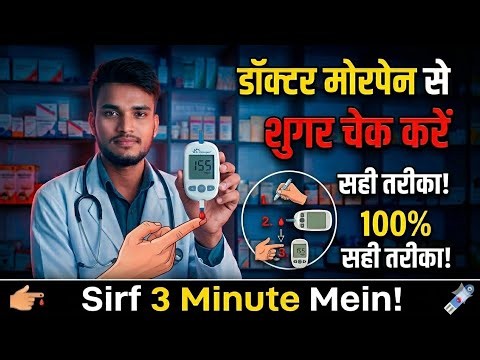 Dr morepen suger machine (blood suger check kare ) akdam easy tarike se