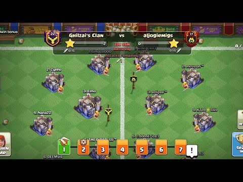 CWL + Legends 2 Live Attacks Using Gaku's Army(tweaked)