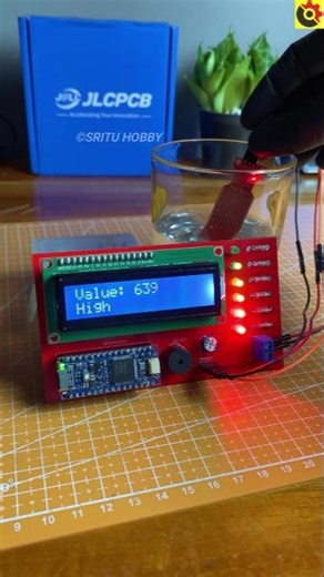 Water Level Monitoring with Arduino Nano R4 #jlcpcb #arduino #srituhobby @sritu_hobby
