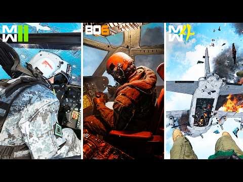 All Gunship and Chopper Gunner Takedown Animations in Call of Duty