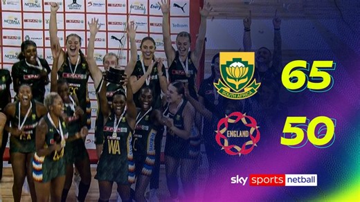 South Africa 65-50 England | Netball International Series highlights