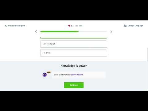 12 Inputs and Outputs | Introduction to Python | Sololearn 2026