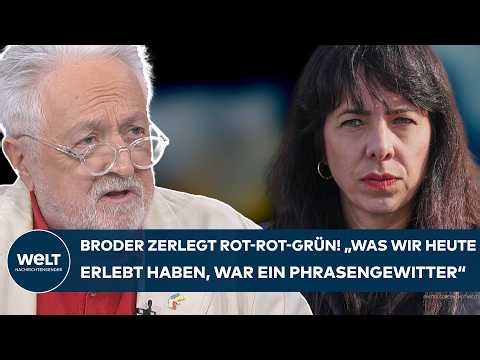BERLIN: Broder absolut fassungslos! "Was wir heute erlebt haben, war ein Phrasengewitter!"
