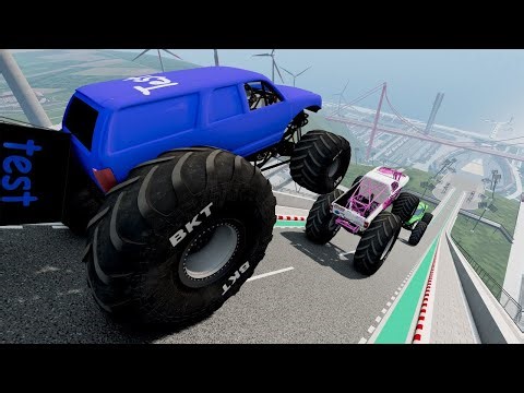 LIVE 031| Random Car - Epic Car Jumps & Crashes - BeamNG.Drive
