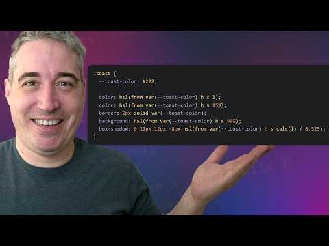 Build smarter color systems with relative colors