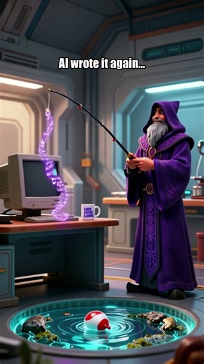 I Wrote WoW's Fishing Line. AI Made My Exact Bug. #shorts