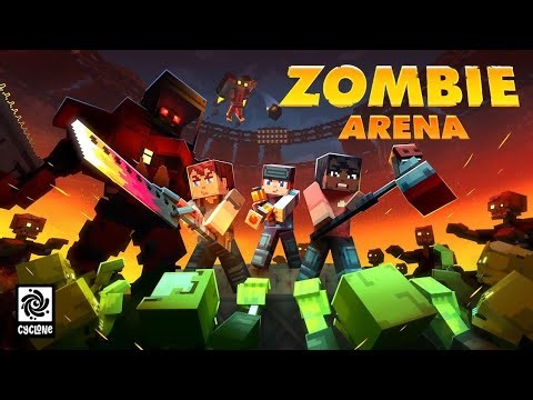 Zombie Arena — Metal, Mayhem, and Pure Chaos in Minecraft 🧟🔥 (Bedrock)
