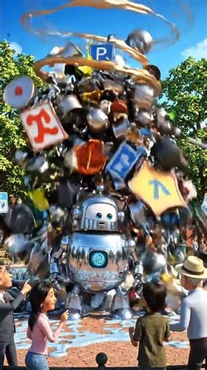Magnet Mayhem 🧲🤖 | The Robot That Attracted EVERYTHING!
