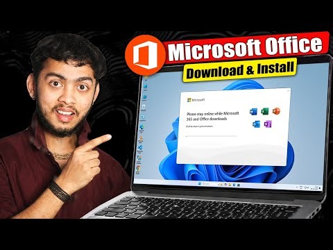 How to Install Microsoft Office in Windows 11/10 (2026) 💻 Official Setup Guide!🔥
