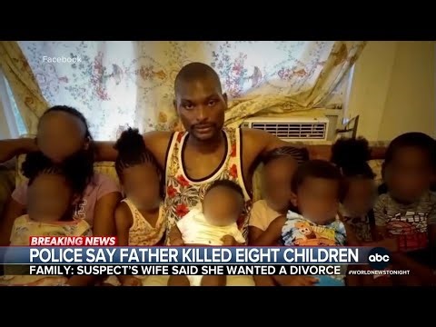 8 children killed by father in mass shooting