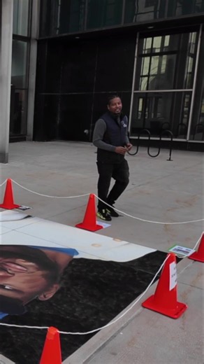 It took more than 20 hours to create, but one good rainstorm could wash it all away. That's the reality for Milwaukee artist Katie Bogan, whose larger-than-life sidewalk chalk portrait of Brewers star Jackson Chourio is turning heads in downtown Milwaukee.