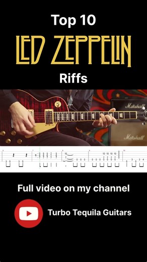 Top 10 Led Zeppelin riffs #7