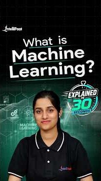What is Machine Learning? (Simple Explanation) 🤖| Intelipaat #shorts