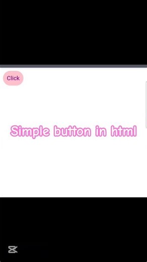 Simple button in html #coding #button #dev #css #html #htmlcss #tutorial