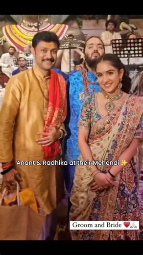 Bride & Groom Anant–Radhika 👑💖 | Royal Wedding Magic ✨