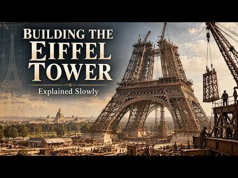 Every Confusing Thing About How The Eiffel Tower Was Actually Built Explained Slowly (For Sleep)