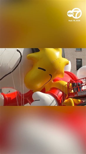 New Joe Cool and Woodstock balloon set to soar in Macy's 100th Thanksgiving Parade