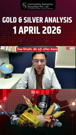 GOLD & SILVER ANALYSIS 1 APRIL 2026 @PVKORIGINAL