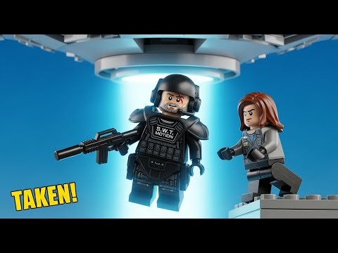 UFO ABDUCTION! - Commander Graves Taken 🛸😱 | LEGO Alien Animation | Full Episode 4