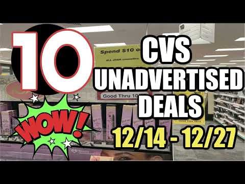 CVS UNADVERTISED DEAL THRU 12/27